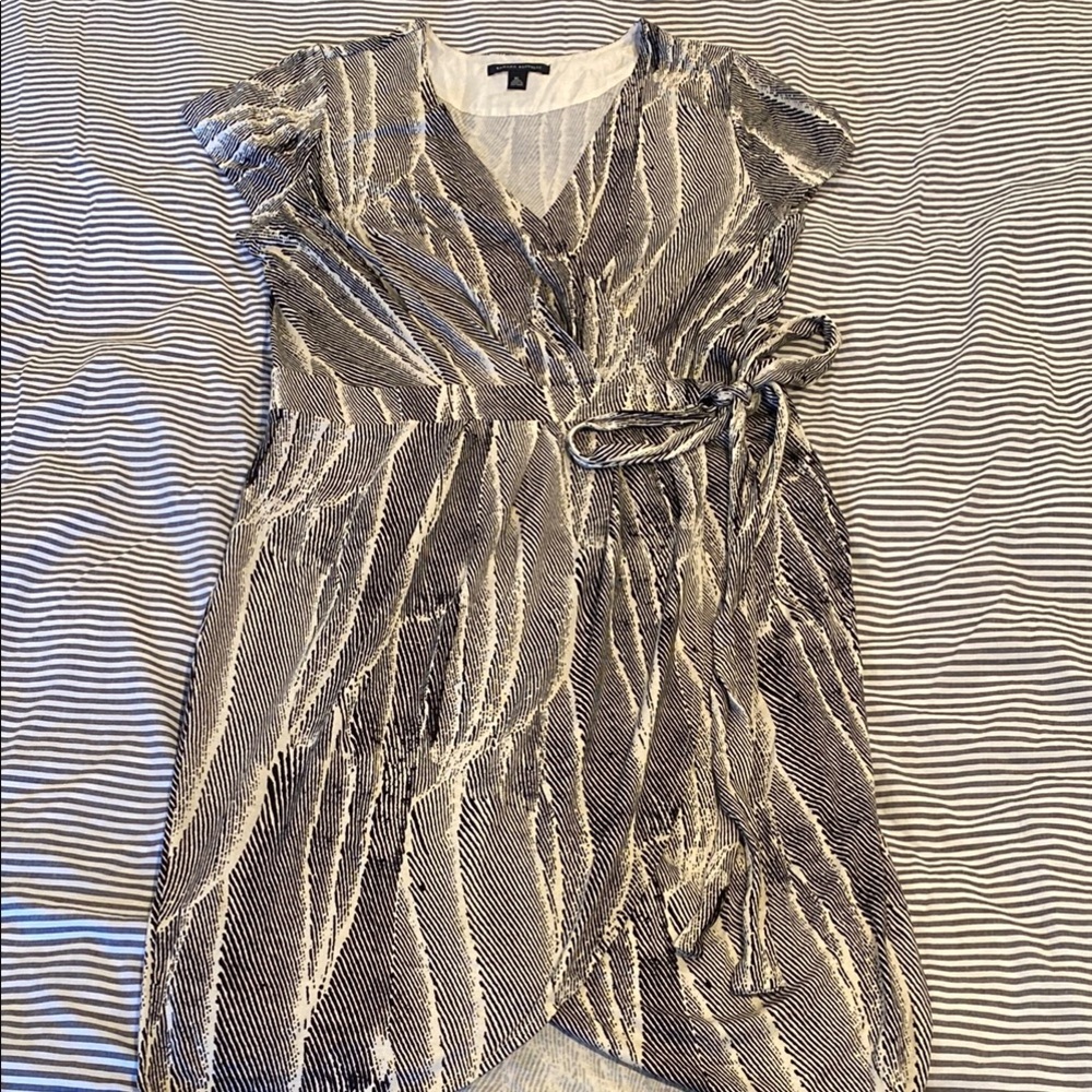 Banana Republic Patterned Wrap Dress